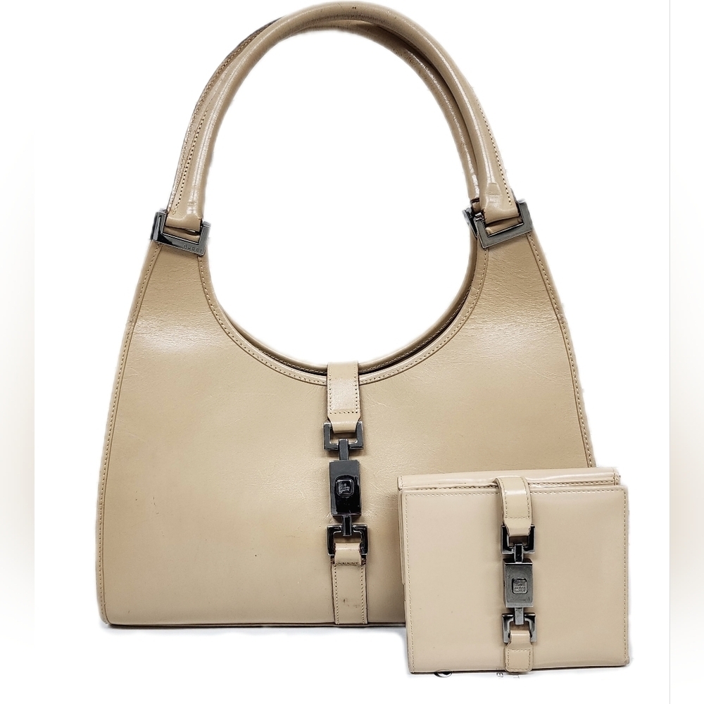 -😍Auth Vintage Gucci Jackie leather bag possible to sell together